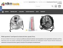 Tablet Screenshot of nikotools.pl